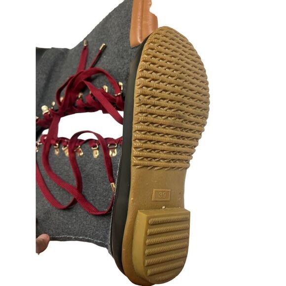 JOIE Demelza Winter Rain Boots in Charcoal Sz. 39 (US 9) - Picture 6 of 10